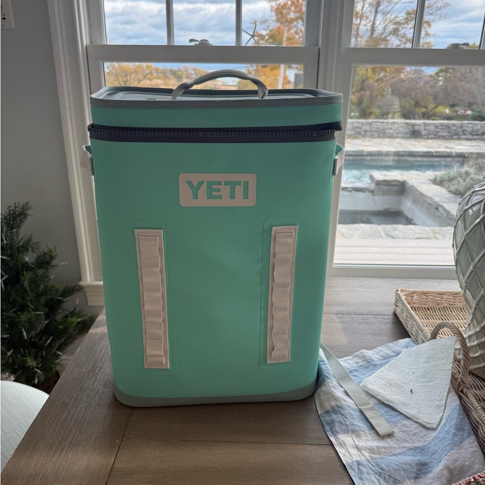 YETI Soft Cooler Rare Aquifer color